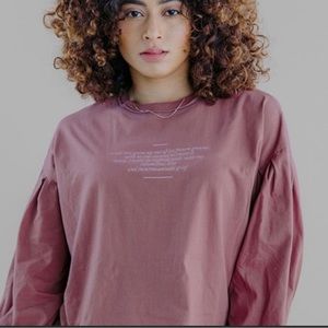 EUC 2X Taylor Swift crop top with The Lakes lyrics